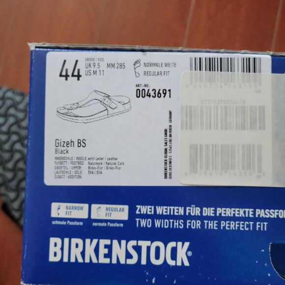 Birkenstock Gizeh Birko-Flor - Black - Picture 6 of 6